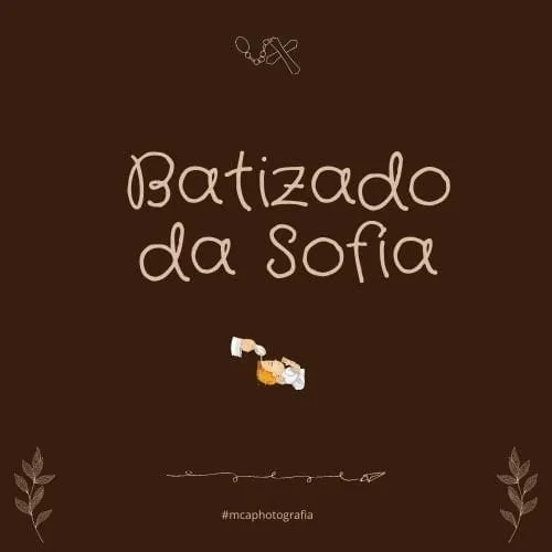 Batizado da Sofia – foto 1